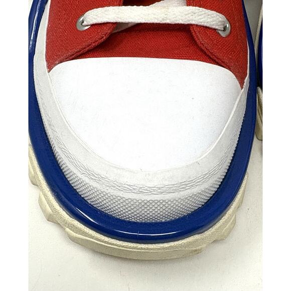 Adidas Raf Simons RS Detroit Runner EE7936 Sz 9 Red White Blue Mens Sneakers GUC main image 15